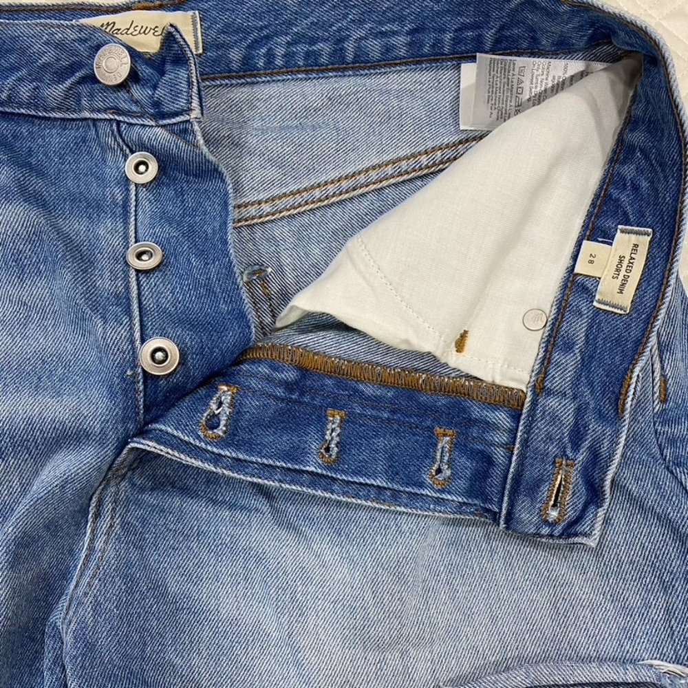 Madewell Relaxed Denim Shorts